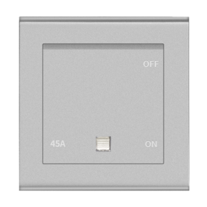 Wiring Accessories - 45A 1 Gang DP Switch with Indicator Light